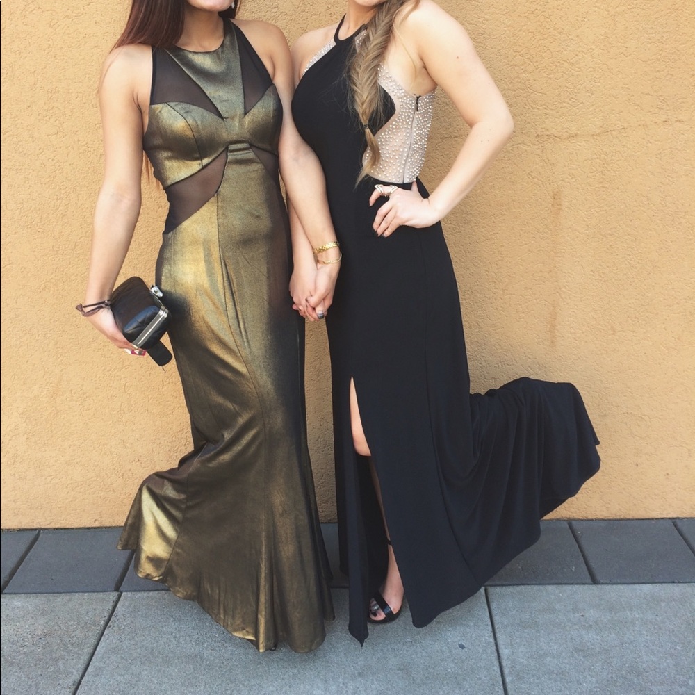 Black prom dress!! (Shown on right)